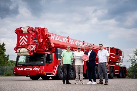Турецкая Malatya Vinç приобрела 800-тонный мобильный кран Liebherr