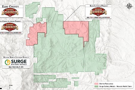 Sienna Resources приобретает проект у крупного месторождения лития в Неваде