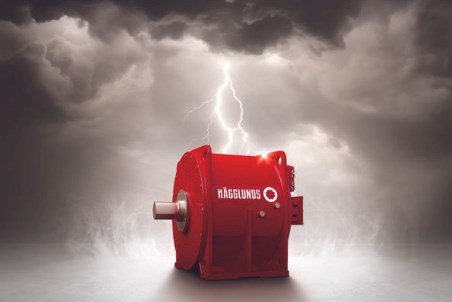 Hägglunds выпустила новый электропривод Thunder для тяжелой промышленности