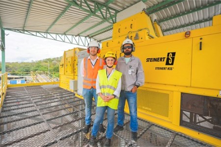 Сенсорная сортировка повышает добычу лития на руднике CBL в Бразилии