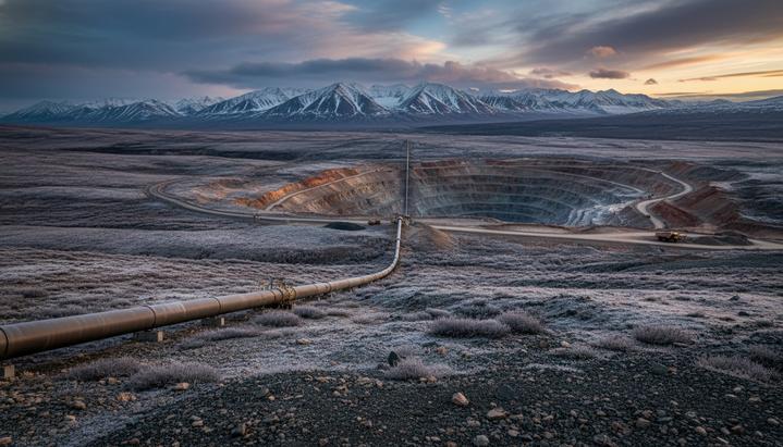 Крупнейшее золотое месторождение Аляски получит газ по новому трубопроводу