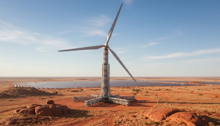 Fortescue строит ветряную электростанцию в Пилбаре для декарбонизации