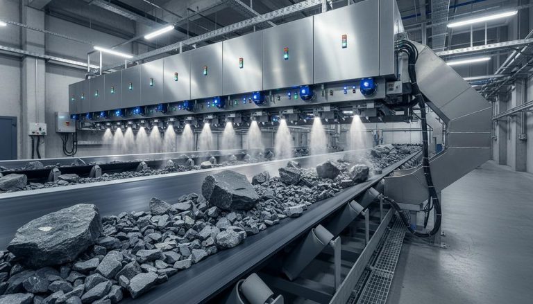 Сенсорная сортировка превращает отходы горной добычи в ценный ресурс