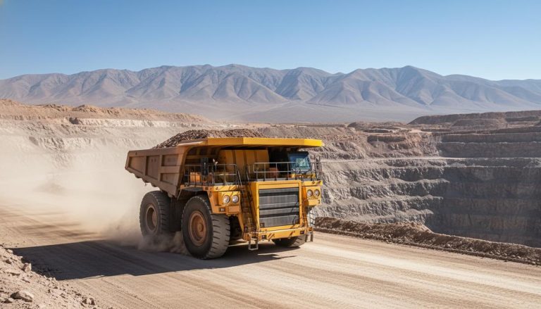 В Чили запущен первый в мире гибридный карьерный самосвал-гигант