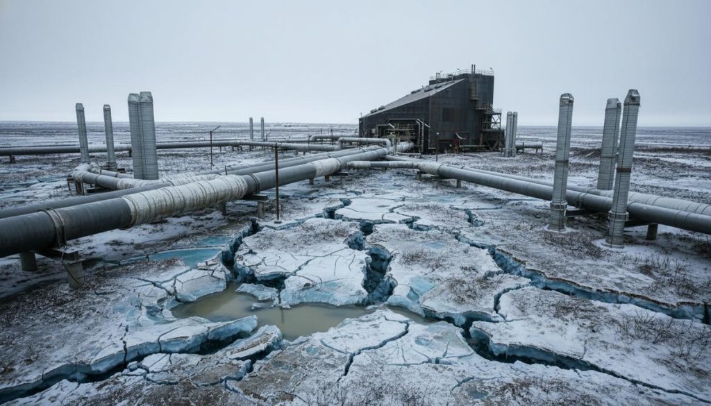 Деградация вечной мерзлоты угрожает инфраструктуре горнодобывающей отрасли