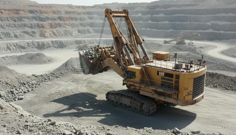 Caterpillar представила новое поколение 400-тонного экскаватора Cat 6040