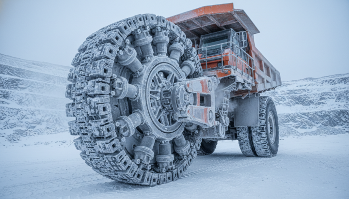 GACW завершила испытания безвоздушного колеса для карьерной техники