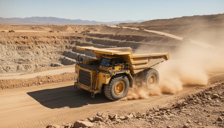Komatsu ввела в эксплуатацию тысячный автономный самосвал на руднике в Неваде