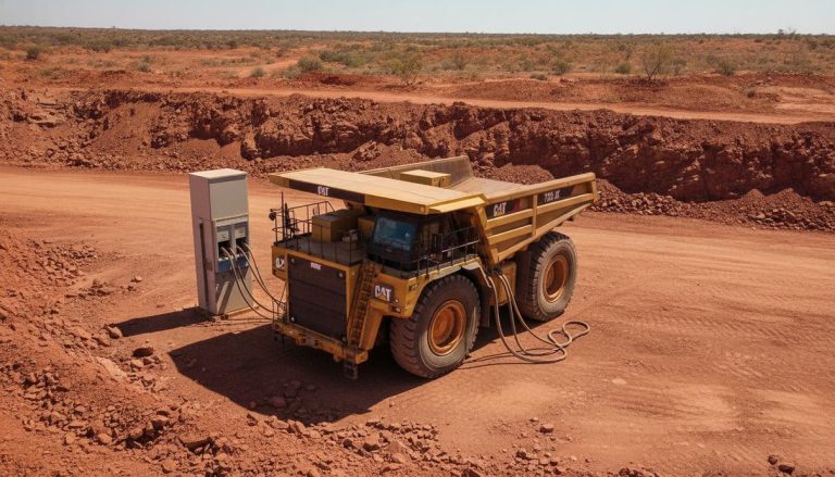 BHP, Rio Tinto и Caterpillar начали испытания электросамосвалов в Австралии